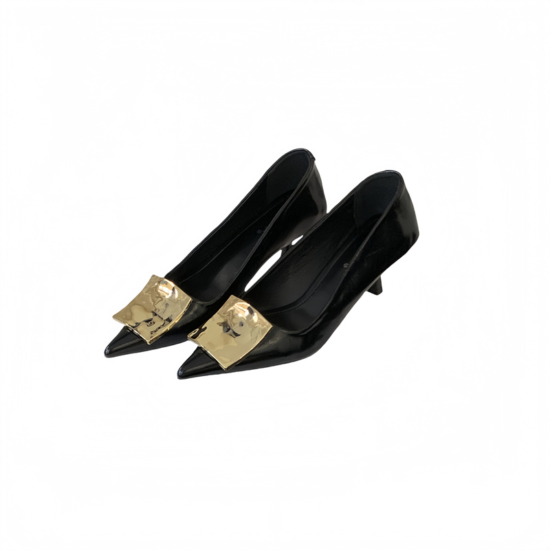 2026 Autumn Retro Pointed Toe Kitten Heel Slip-On Shoes for Women, Sizes 35-40 - Image 5